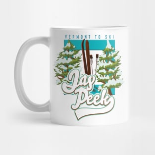 Jay Peek Vermont ski logo Mug